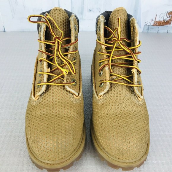 TIMBERLAND Vent Tech Wheat Grade School Boots Size 4.5 27975 - Picture 4 of 7